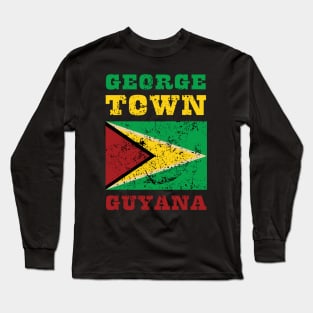 Flag of Guyana Long Sleeve T-Shirt